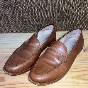 J. Crew Ryan Leather Penny Loafers